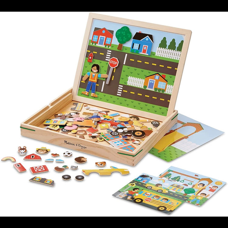 Wooden Magnetic Matching Picture Game