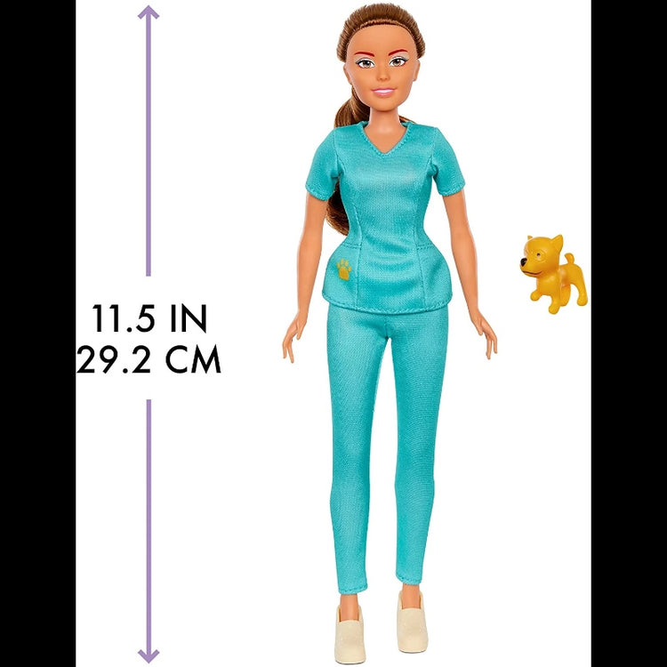 Dream Ella I Am Fashion Doll- Pet Vet