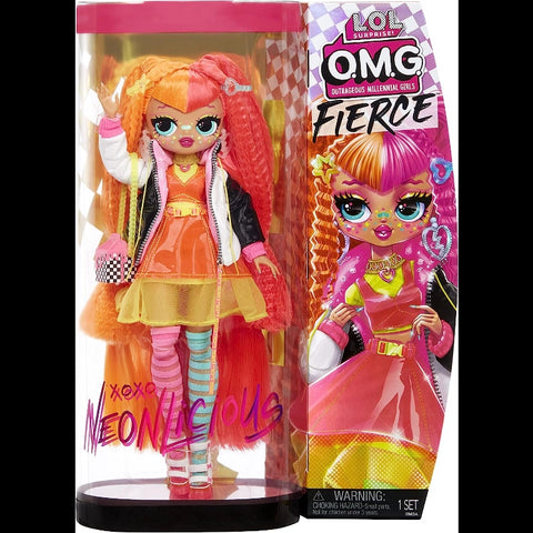 L.O.L. Surprise 707 O.M.G Fierce Dolls- Neonlicious
