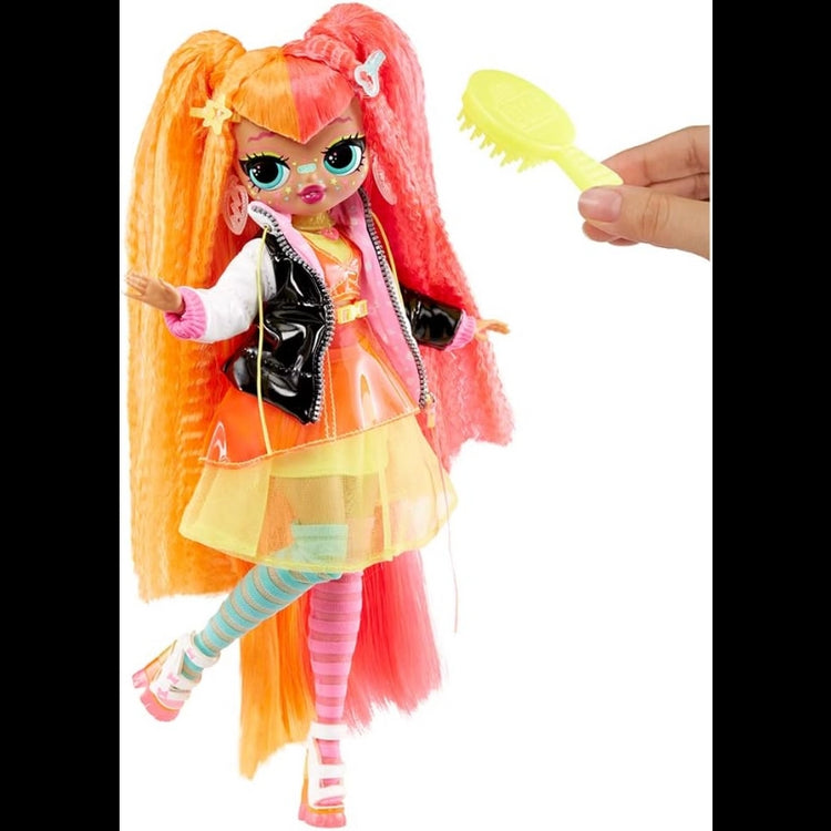 L.O.L. Surprise 707 O.M.G Fierce Dolls- Neonlicious