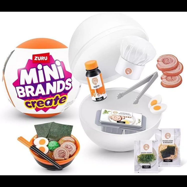 Mini Brands Create: Master Chef Series 1- 60 Pcs- SideKick Stand