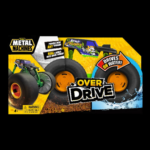Metal Machines Over Drive All Terrain Vehicles Series 1- 6 PCs- Asst