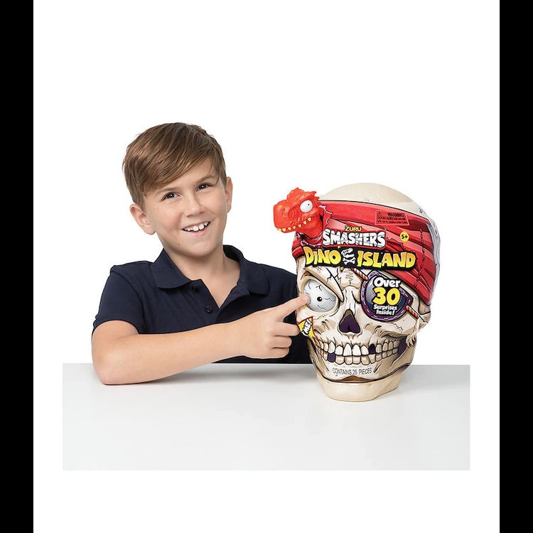 Smashers Giant Skull Dino Island S1