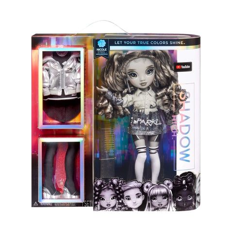 Rainbow High Shadow High Doll- Nicole Steel