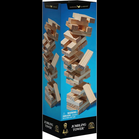 Game Jumbling Towers Wood in Shoe Box