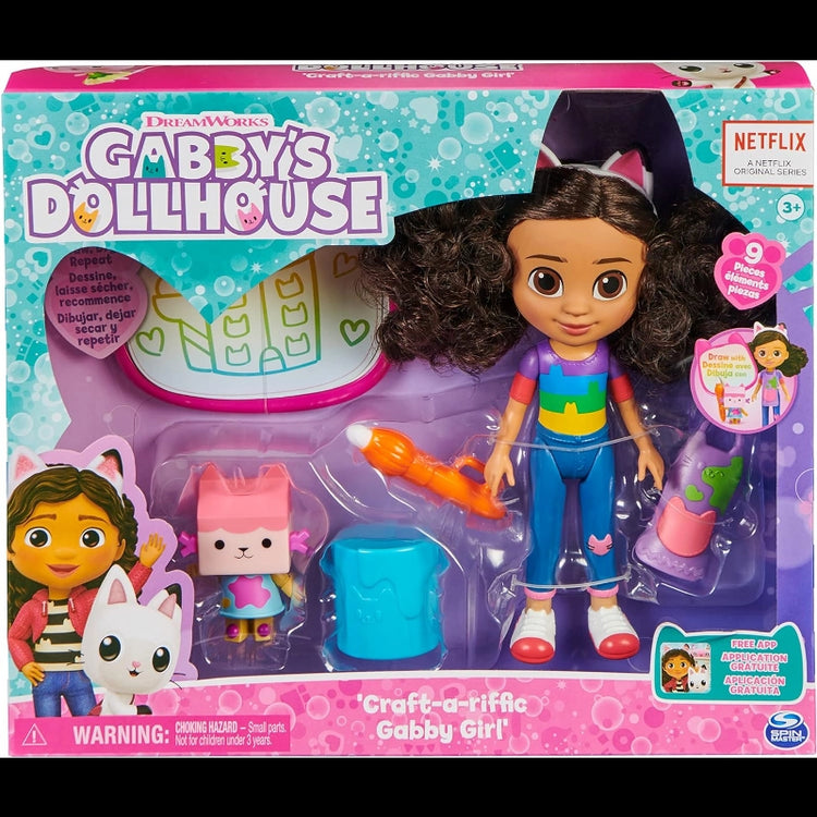 Gabby's Dollhouse Deluxe Gabby Craft Doll Playset