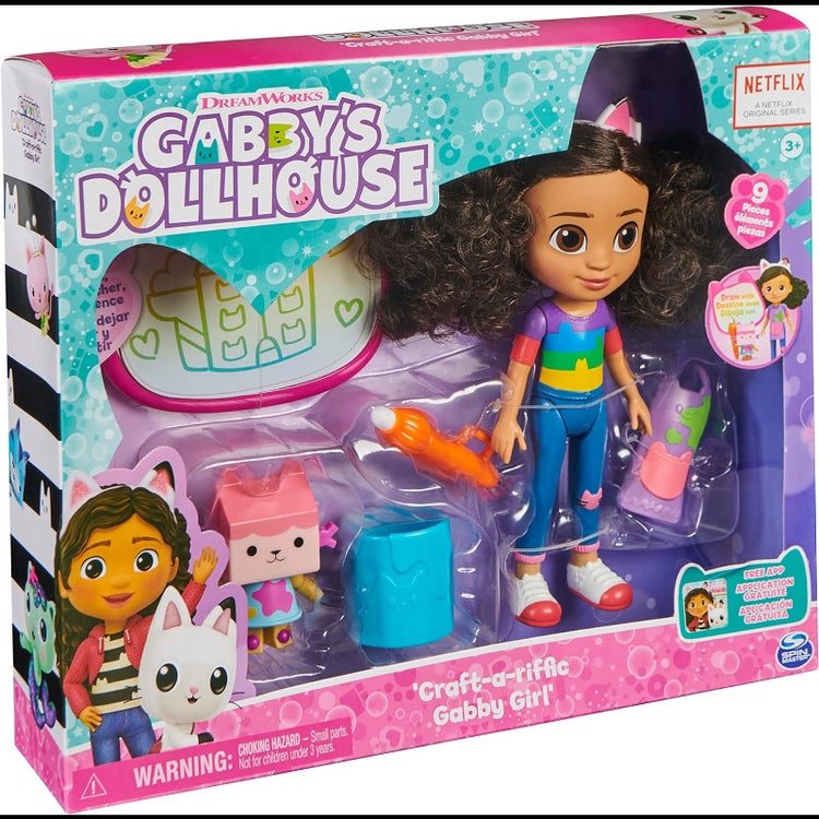 Gabby's Dollhouse Deluxe Gabby Craft Doll Playset