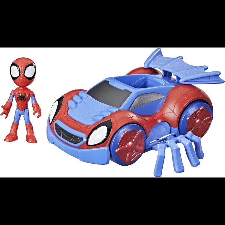 Spidey Amazing Friends, Vehicle and Figure Spidey and Web-Crawler Vehicle