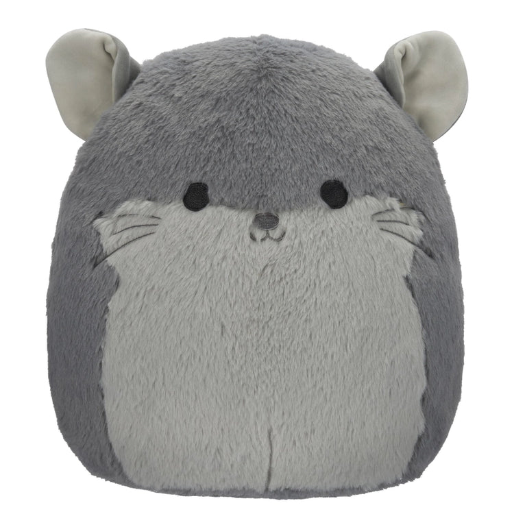 Squishmallows- Medium Plush 12" Fuzzamallows Miper the Chinchilla