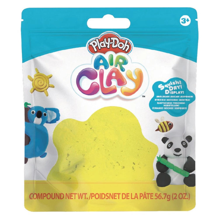 Play-Doh Air Clay 2 Oz- Yellow
