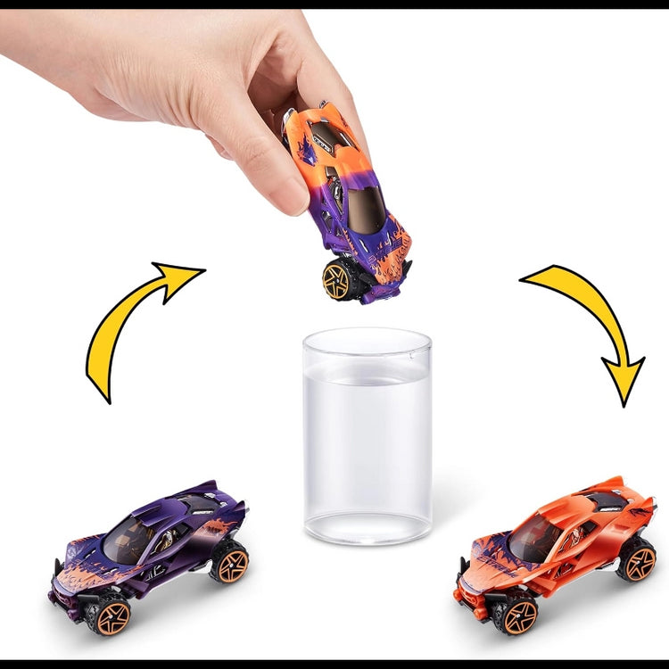 Metal Machines Standard Series 4 Color Change Car (3 pack)- 24 Pcs