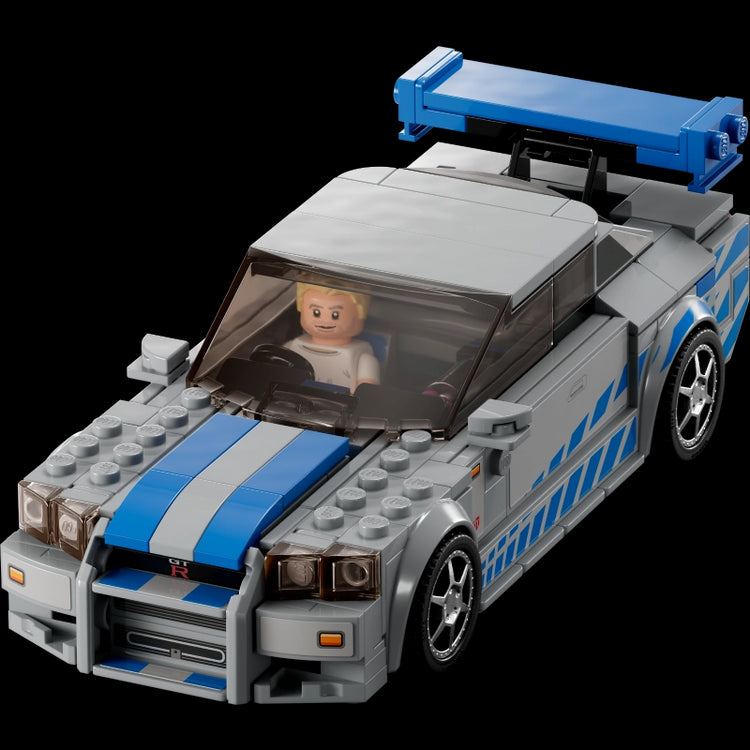 2 Fast 2 Furious Nissan Skyline GT-R (R34)- 319 Pcs