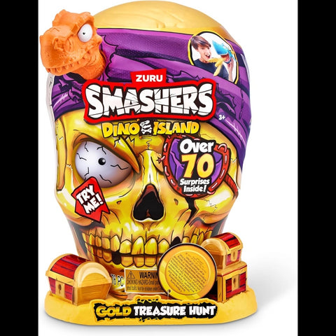 Smashers Dino Island Gold Treasure