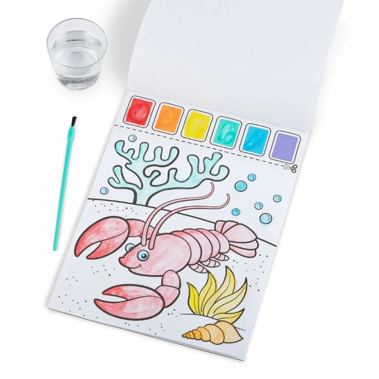Paint with Water Kids' Art Pad- Ocean