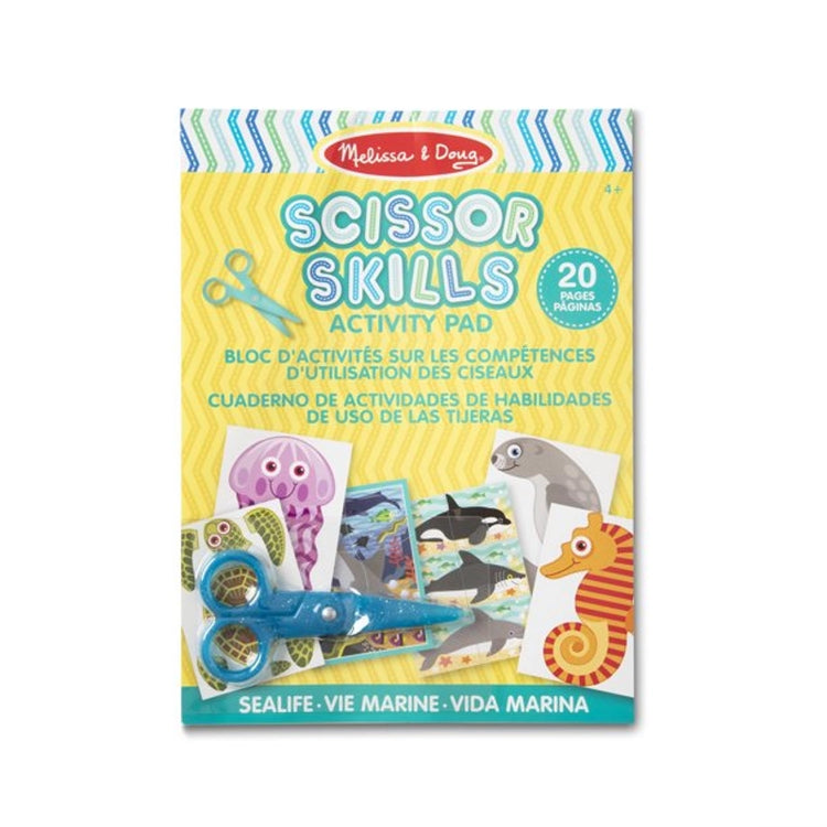 Sea Life Scissor Skills Activity Pad