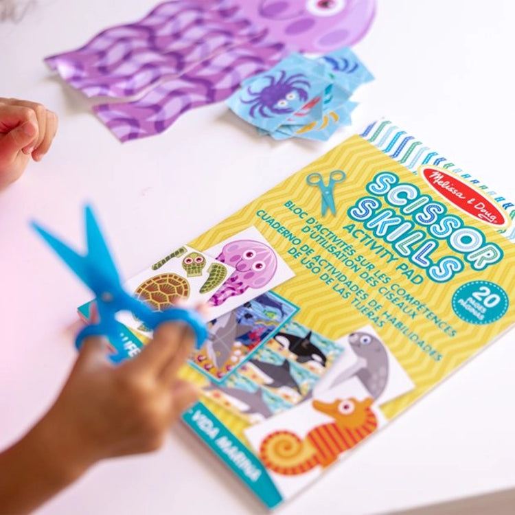 Sea Life Scissor Skills Activity Pad