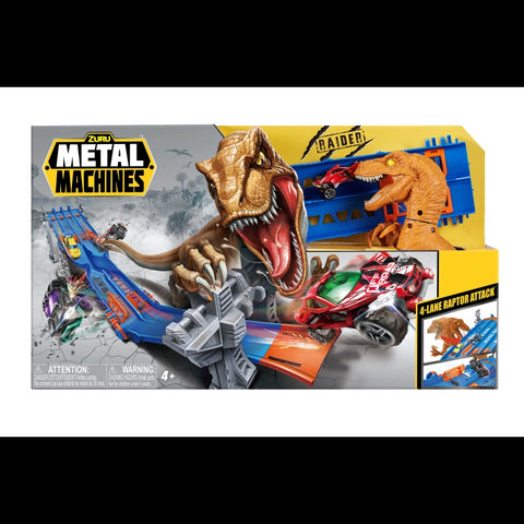 Metal Machines 4-Lane Raptor Attack Track Set