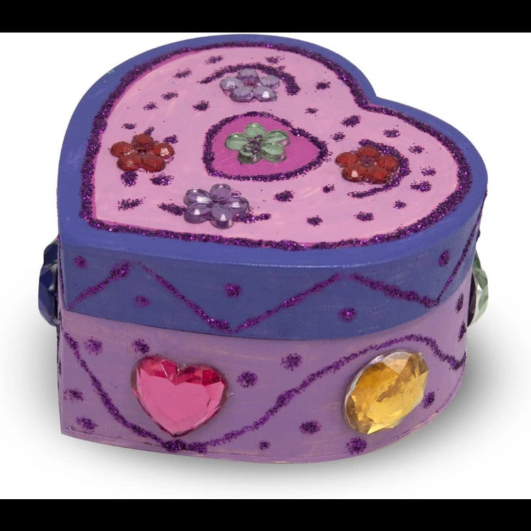 Decorate-Your-Own Wooden Heart Box