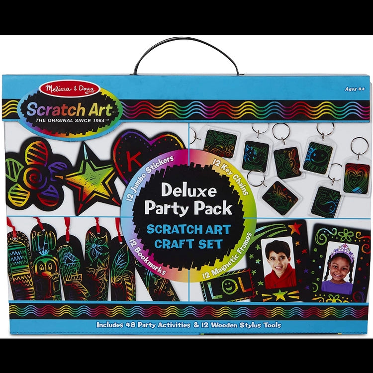 Scratch Art Deluxe Party Pack