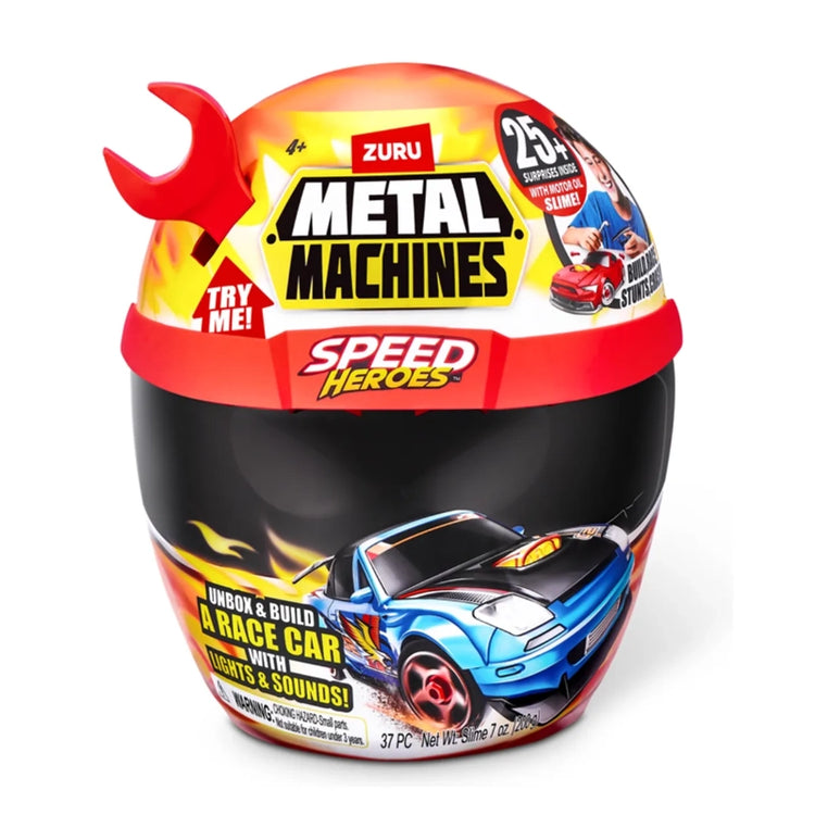 Metal Machines Speed Heroes Helmet Playset Series 1
