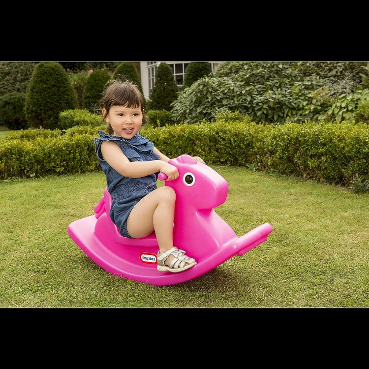 Little Tikes Rocking Horse-Magenta Single