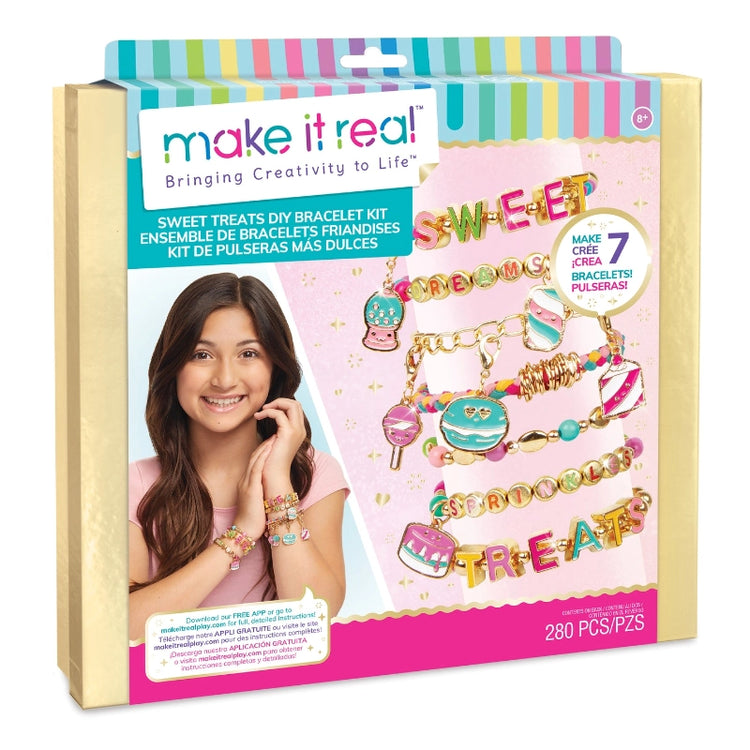 Sweet Treats DIY Bracelet Kit-280 Pcs