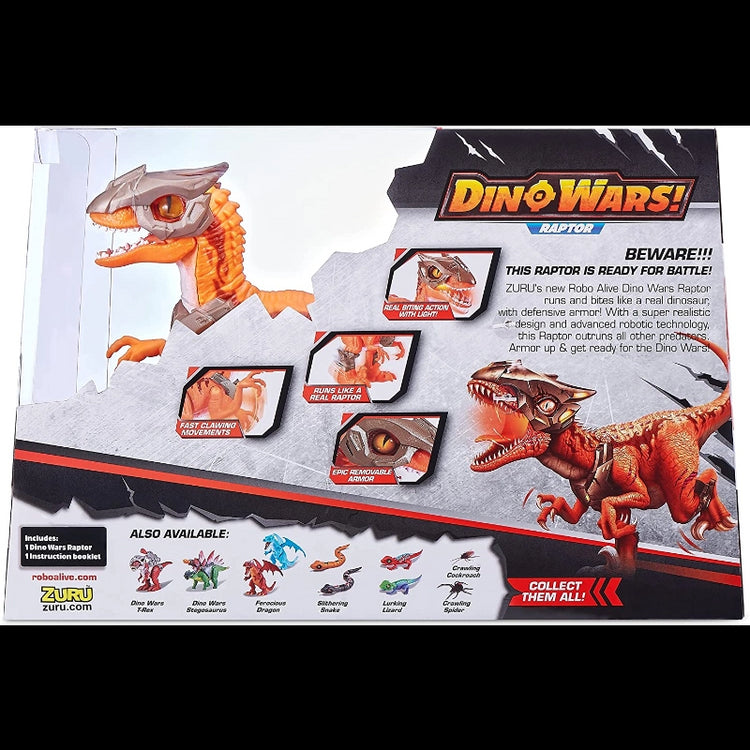 Robo Alive Dino Wars, Series 1- Raptor
