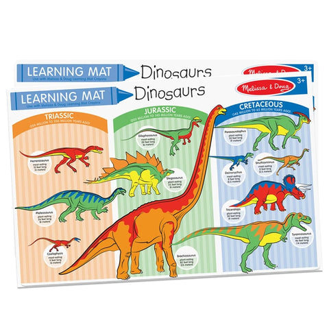 Dinosaurs Color-A-Mat