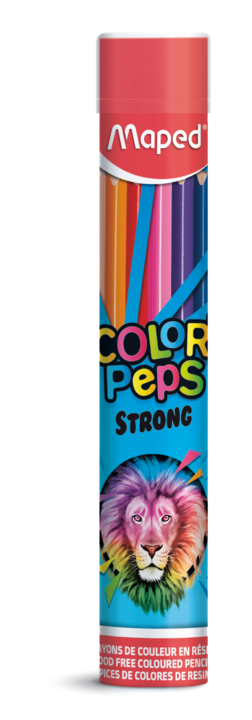 COLOR PENCILS STRONG GREEN X12 METAL TUBE