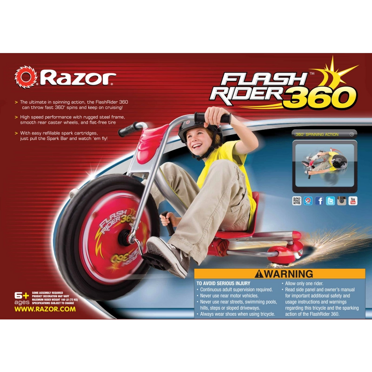 Flash Rider 360- Red