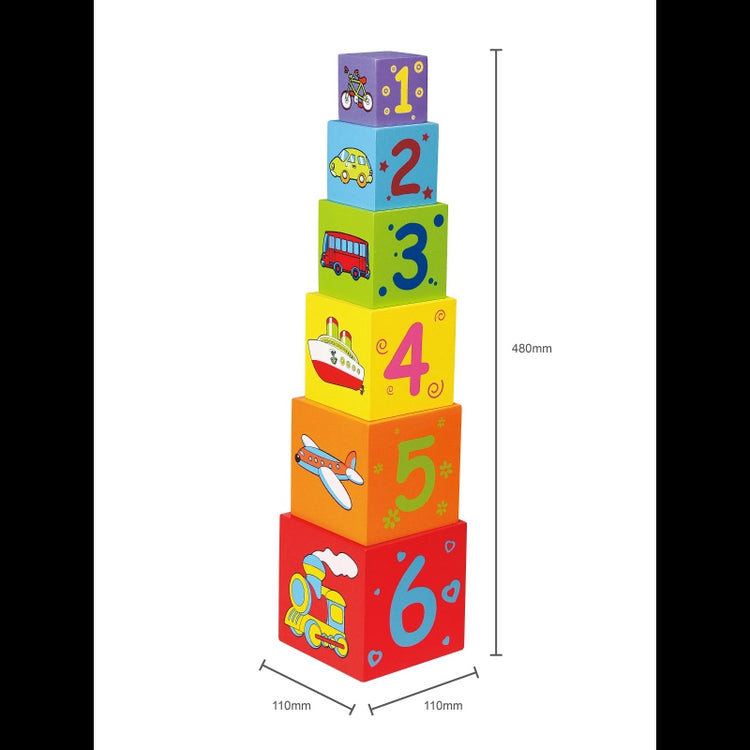 Nesting And Stacking Blocks