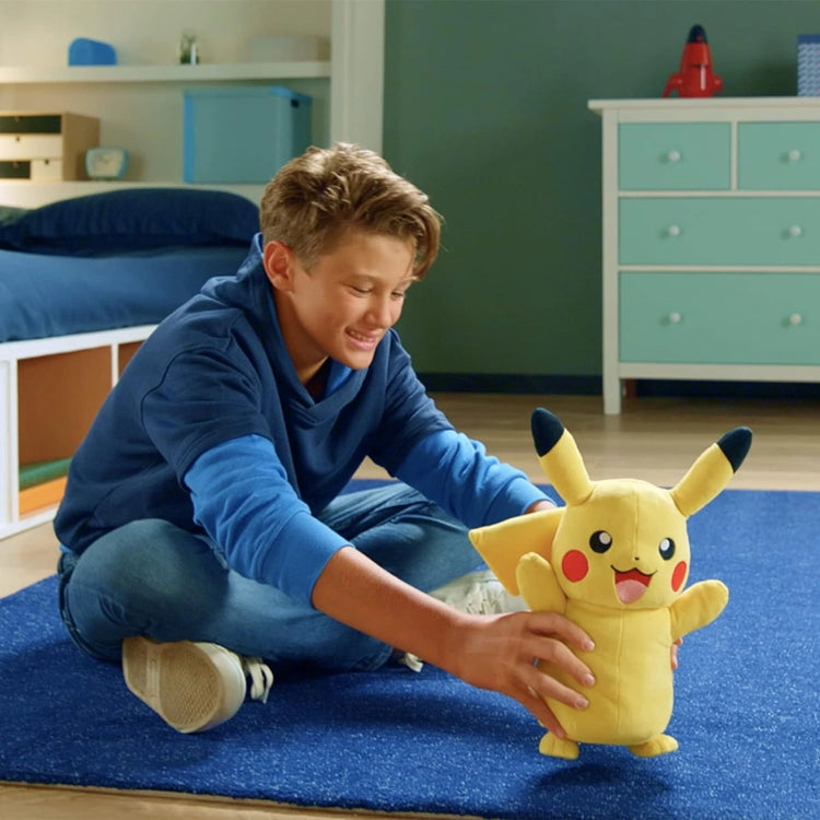 Pokemon- Feature Plush (Electric Charge Pikachu)