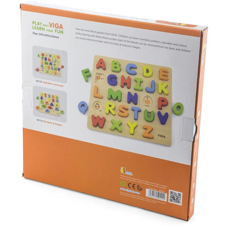 Block Puzzle- Alphabet Uppercase