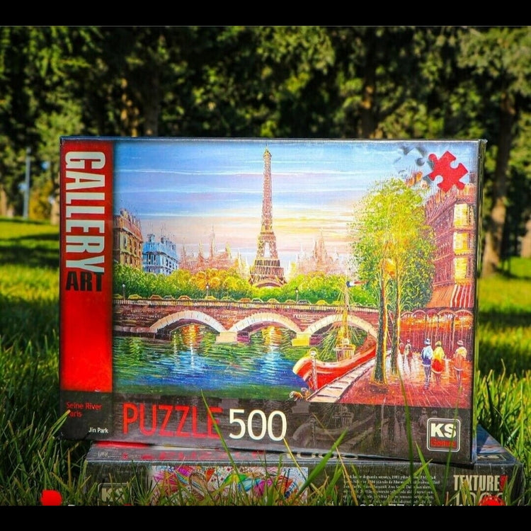 Seine River Paris Puzzle- 500 Pcs