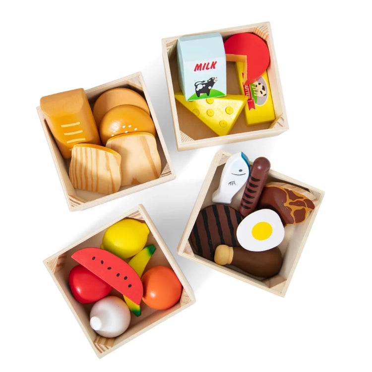 Food Groups- Wooden Play Food