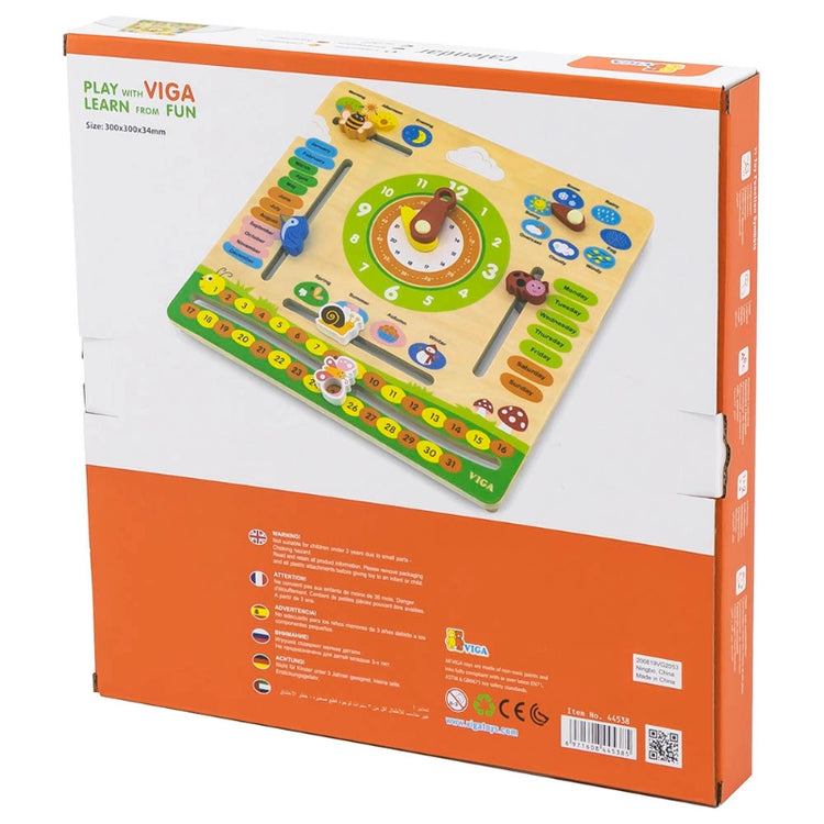 Viga Calendar- Learn The Time And Seasons