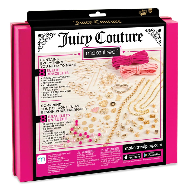 Juicy Couture Sweet Suede Bracelets- 223 Pcs