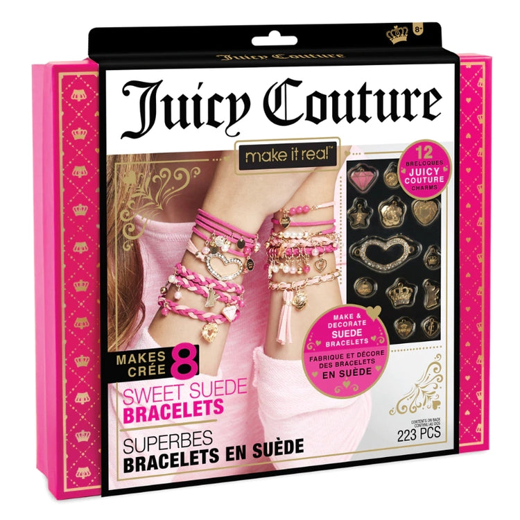 Juicy Couture Sweet Suede Bracelets- 223 Pcs