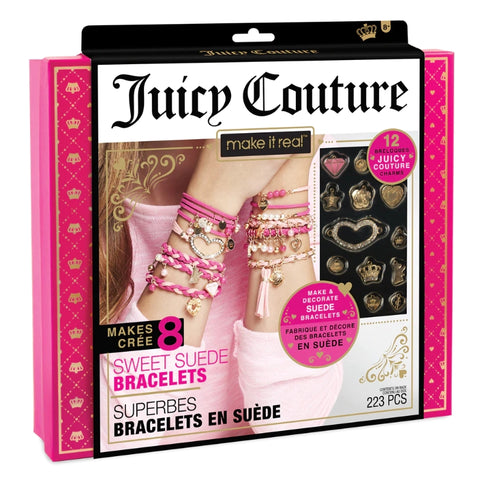 Juicy Couture Sweet Suede Bracelets- 223 Pcs