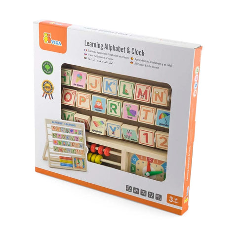 Learning Alphabet & Clock