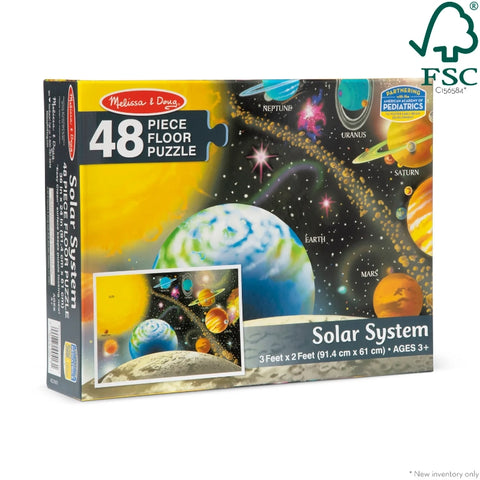 Solar System Floor Puzzle-48 Pieces