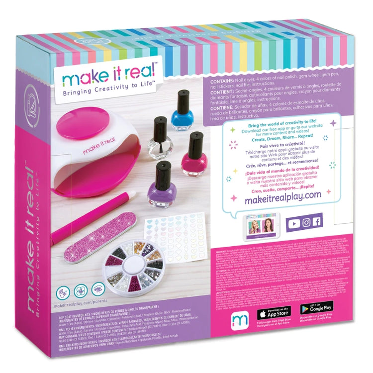 Glitter Dream Nail Spa- 9 Pcs