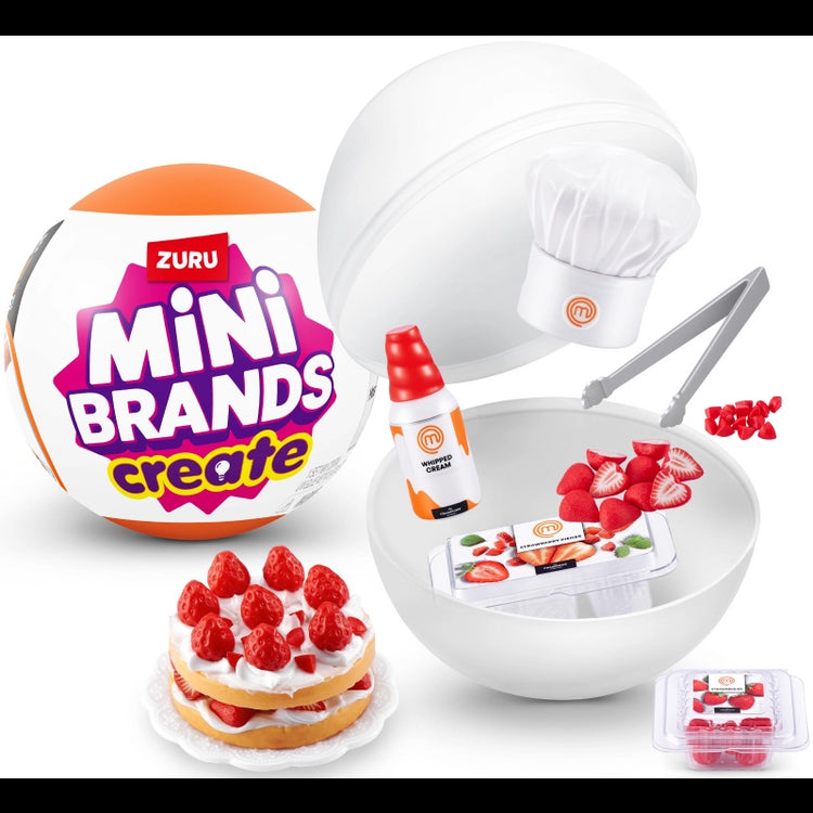 Mini Brands Create: Master Chef Series 1- 60 Pcs- SideKick Stand