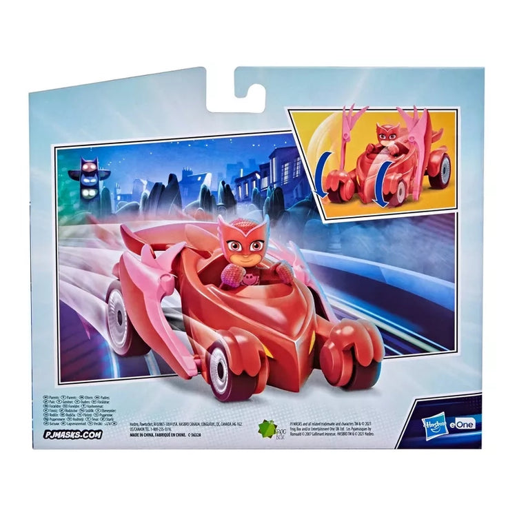 PJ Masks Owlette Deluxe Vehicle Owl Glider Car with Owlette Figure