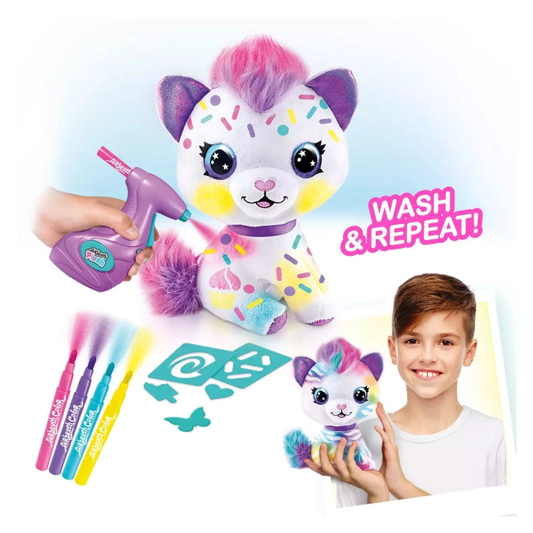 Airbrush Plush- Kitty