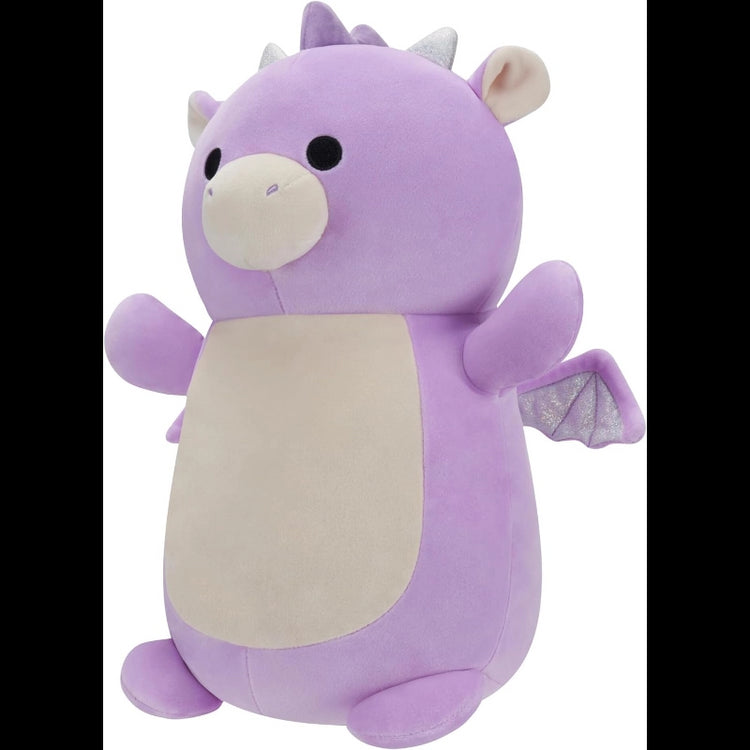 Squishmallows- Large Plush 14" HugMees Dina the Dragon