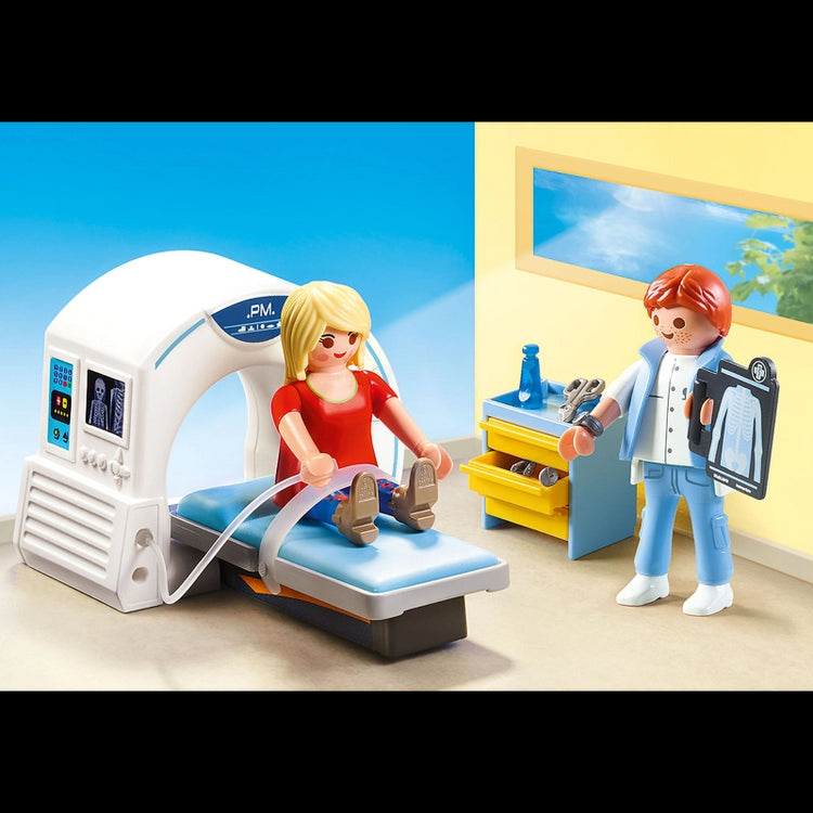 Playmobil Radiologist Set- 21 Pcs