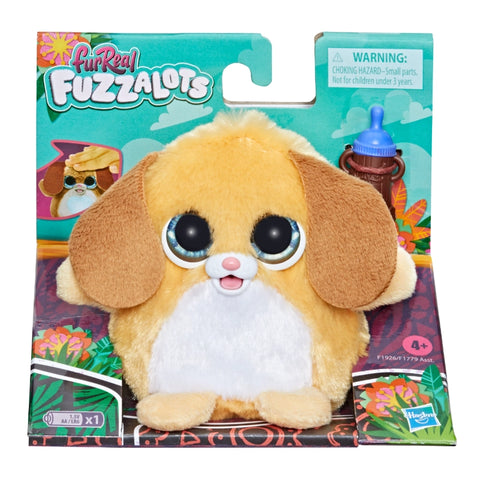 FurReal Fuzzalots Color-Change Interactive Feeding Toy- Puppy