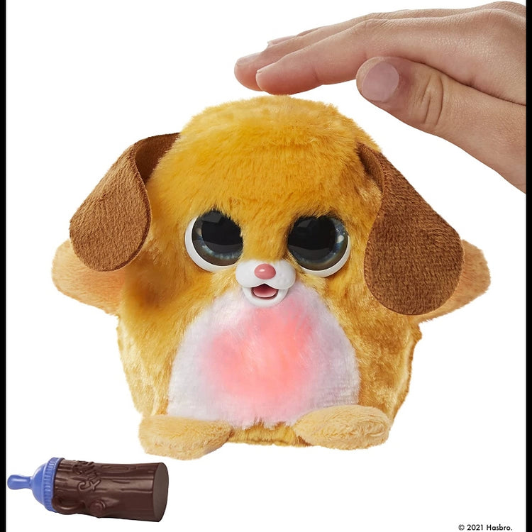 FurReal Fuzzalots Color-Change Interactive Feeding Toy- Puppy