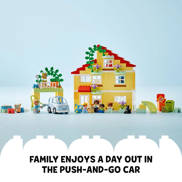 3in1 Family House - 218 Pcs